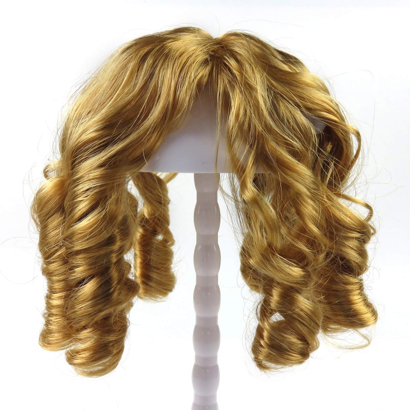 Drasawee Pet Supplies -Dog Costumes Queen Style Pet Dog Wigs-gift Gold Yellow - Image 1